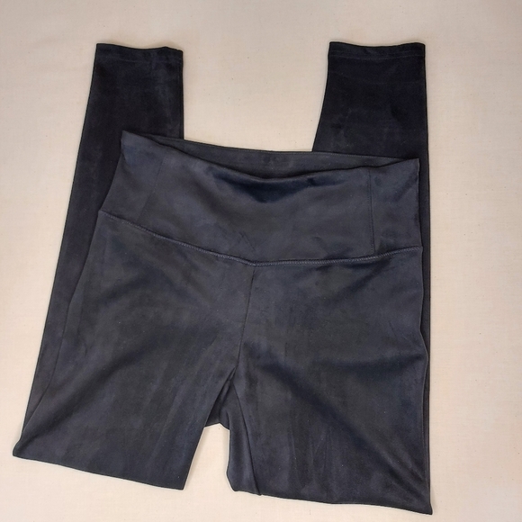 Hilary Radley Ladies Super Cozy Pull-On Faux Suede Pant Size 8 - Picture 7 of 8